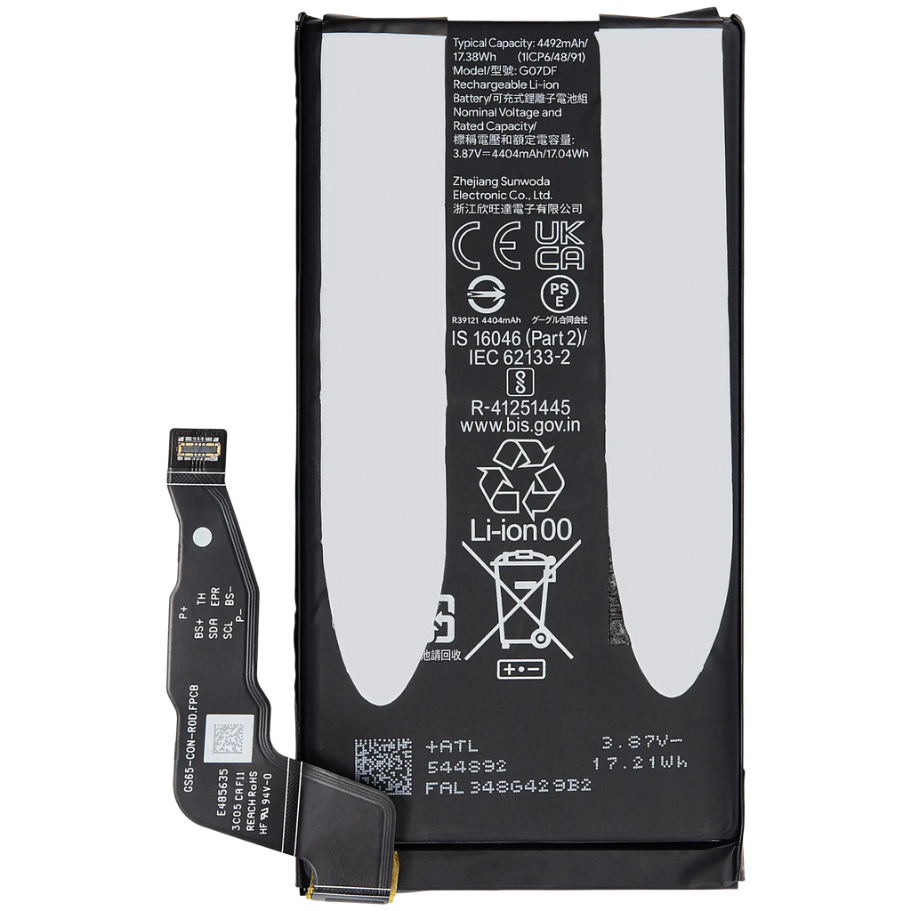 Replacement battery for Google Pixel 8a (G07DF)
