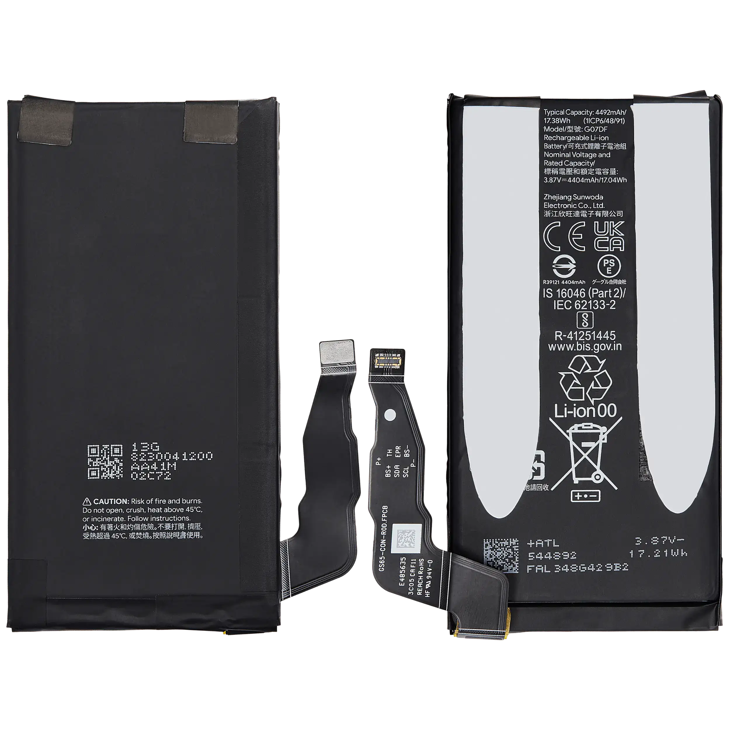 Replacement battery for Google Pixel 8a (G07DF)