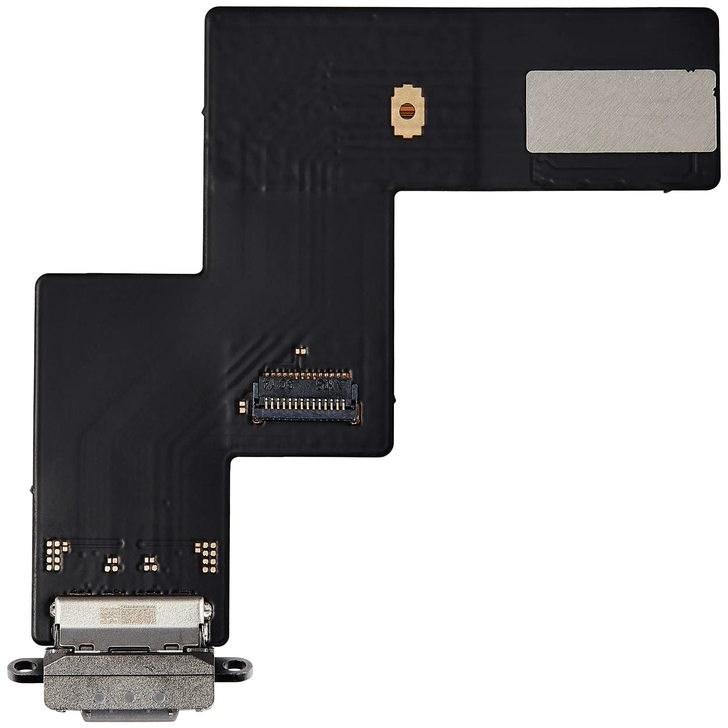 Flexkabel Ladebuchse f. iPad Air 13 (2024/2025) Aftermarket Plus Space Grau