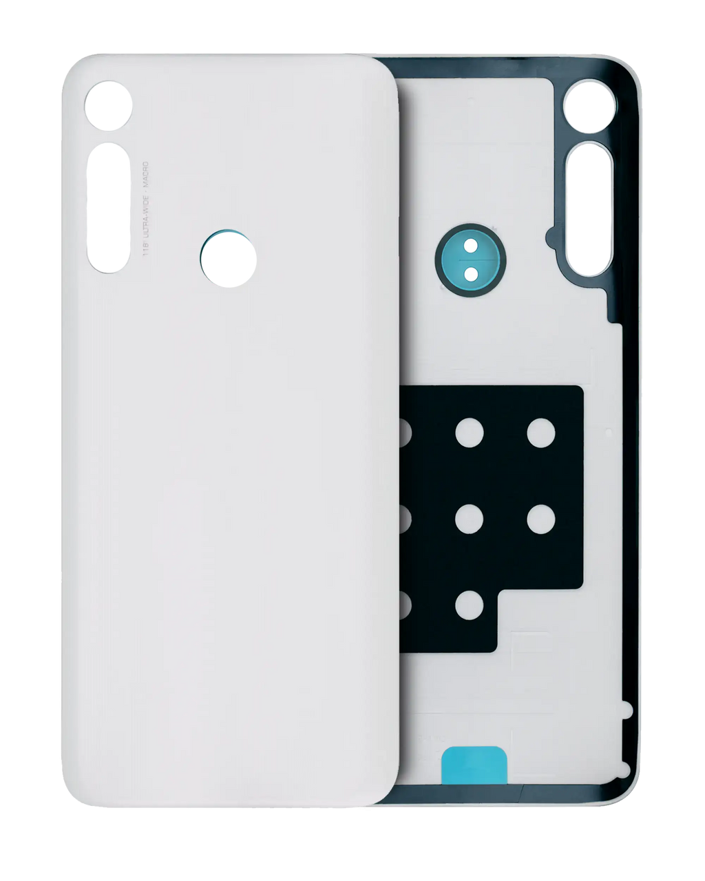 Backcover für Motorola Moto G Fast (XT2045-3 / 2020) (Pearl White)