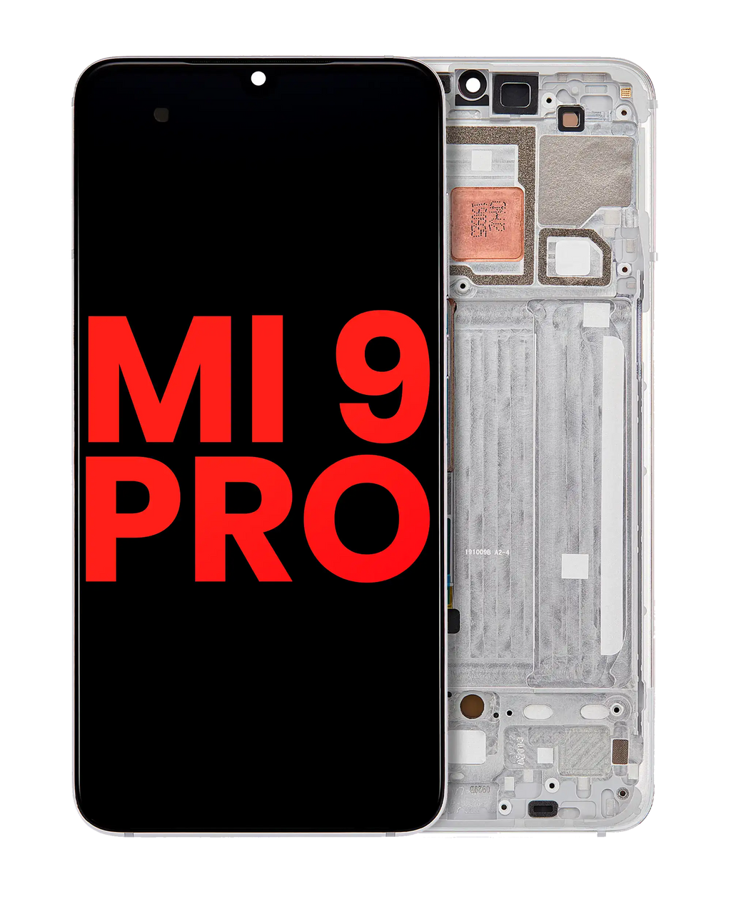 OLED Display with Frame for Xiaomi Mi 9 Pro (Aftermarket Plus) (Dream White)