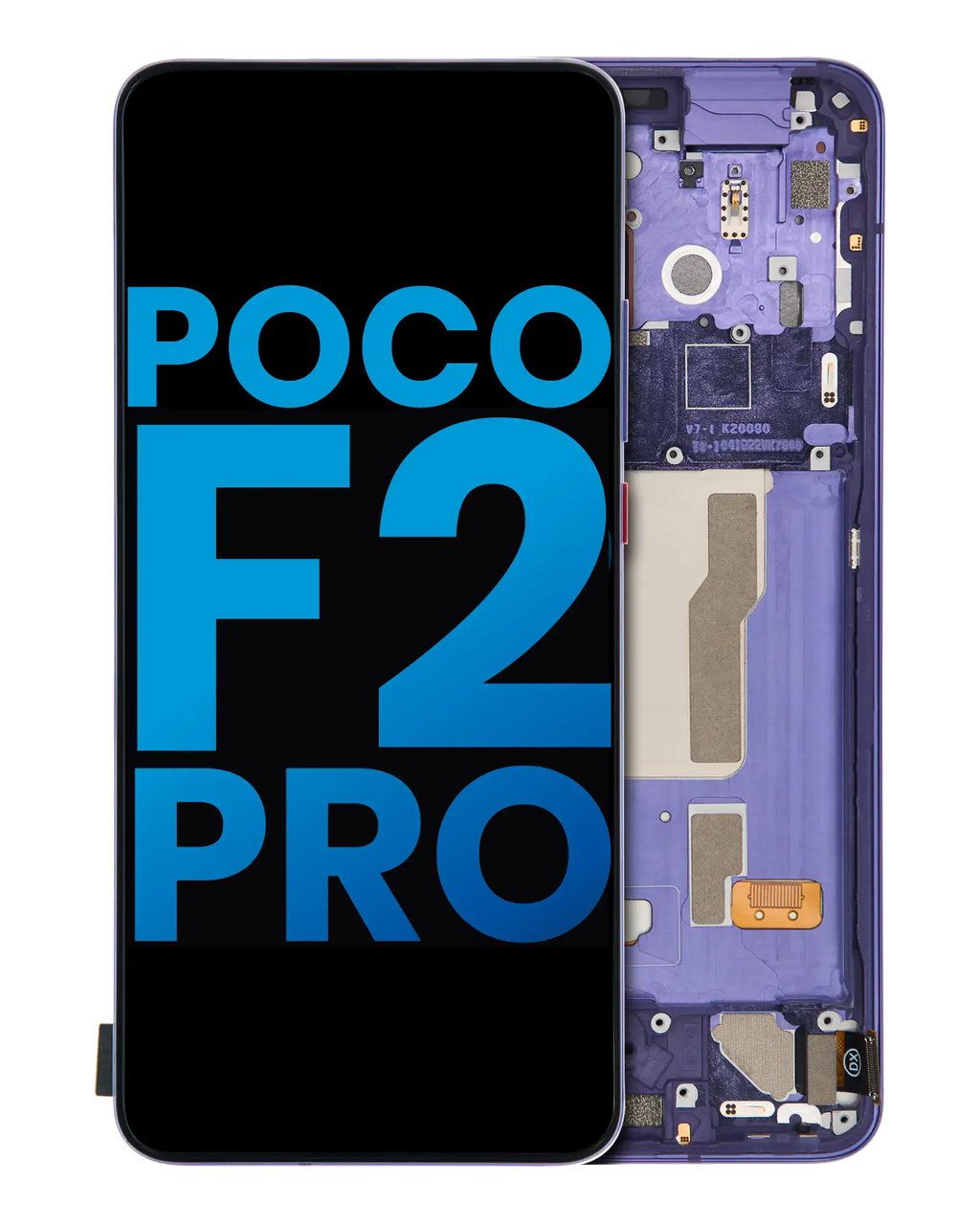 LCD Display with Frame for Xiaomi Poco F2 Pro / Redmi K30 Pro (Aftermarket: Incell) (Electric Purple)