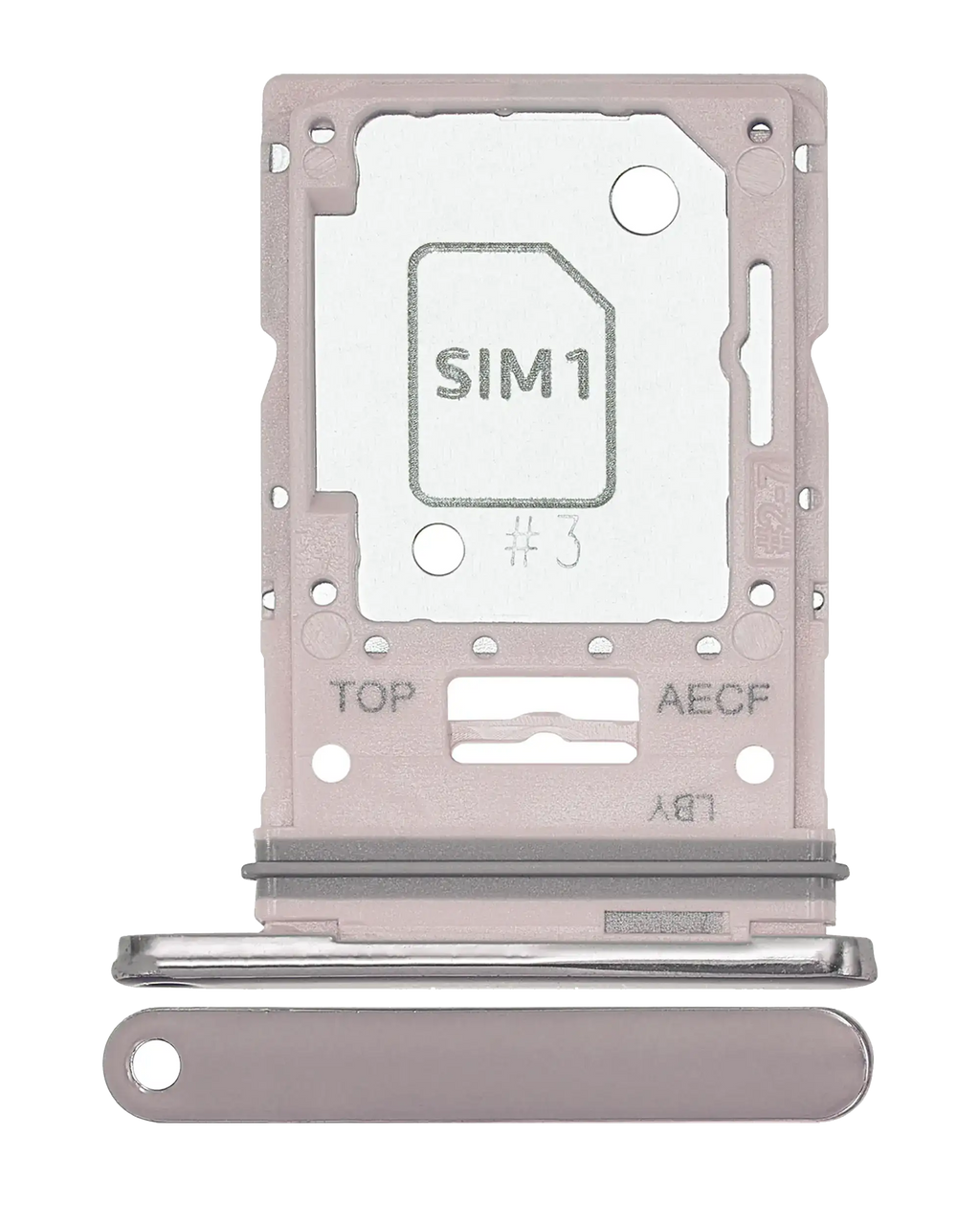 Single SIM Card Tray for Samsung Galaxy A53 5G (A536 / 2022) (White)