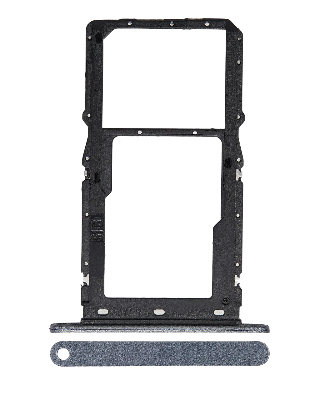 Single SIM Card Tray for T-Mobile Revvl V 4G (Silver)
