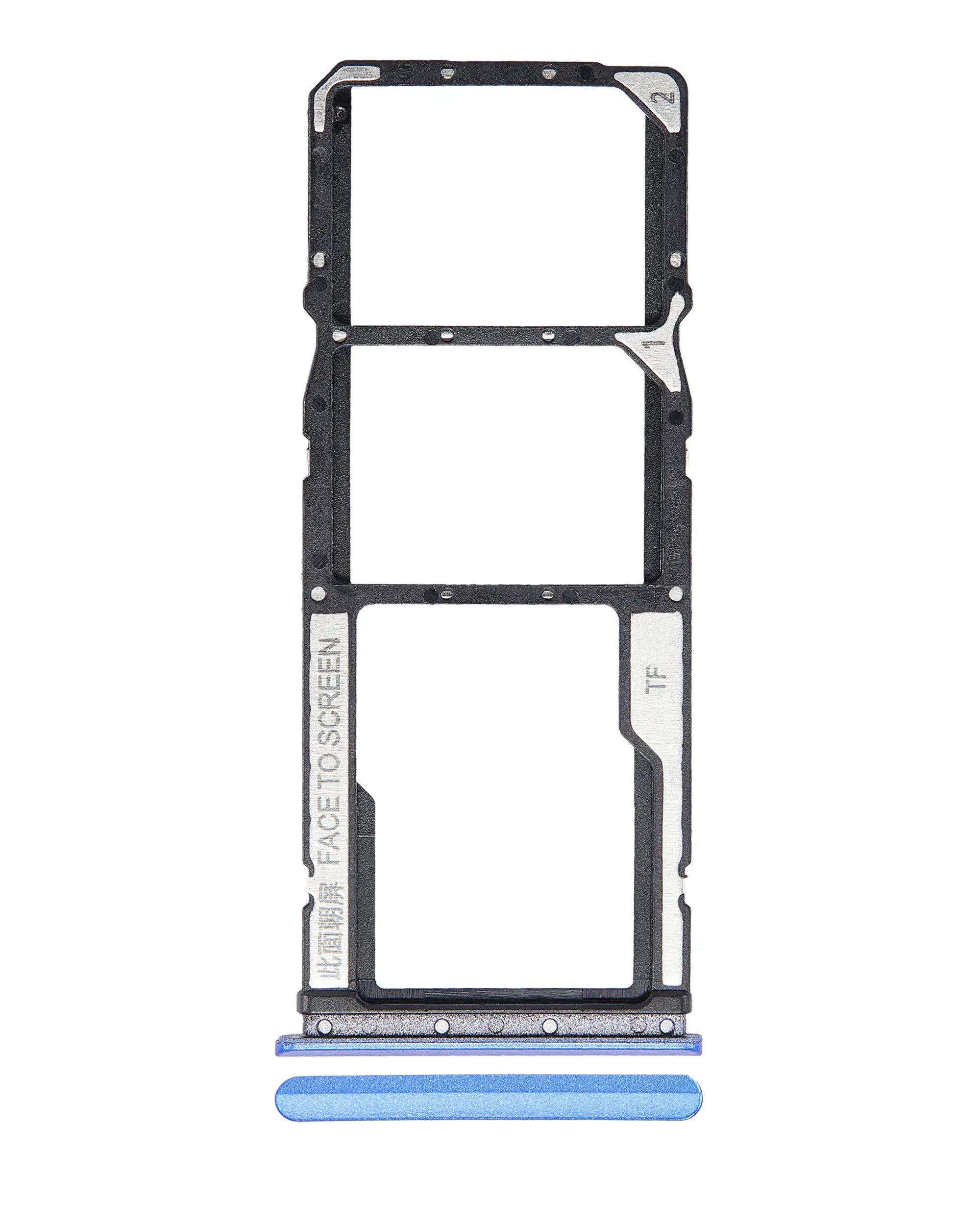 Dual-SIM-Kartenfach für Xiaomi Redmi 9T / Note 9 4G / Poco M3 (Blau)