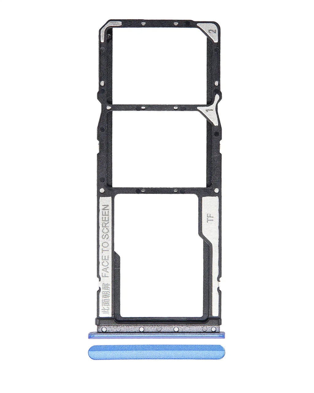Dual-SIM-Kartenfach für Xiaomi Redmi 9T / Note 9 4G / Poco M3 (Blau)