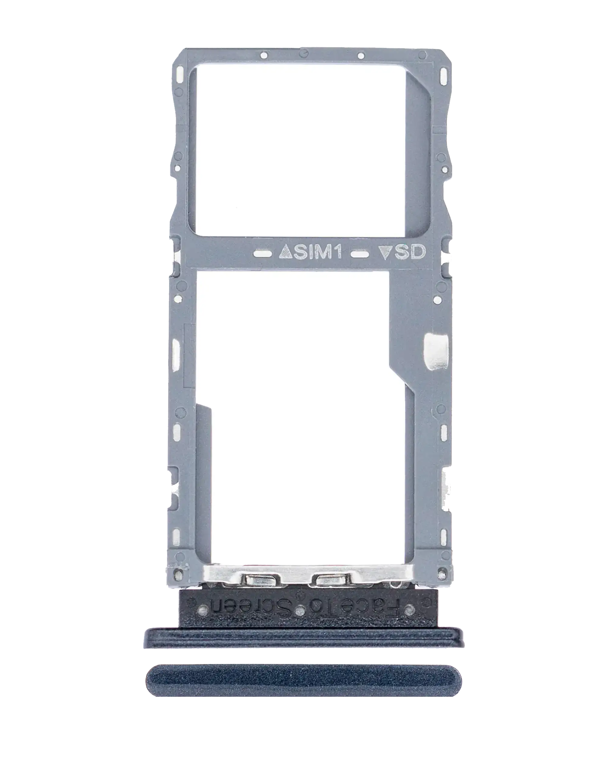 Single SIM-Kartenfach für Alcatel 3V (5032 / 2019) (Elegant Black)