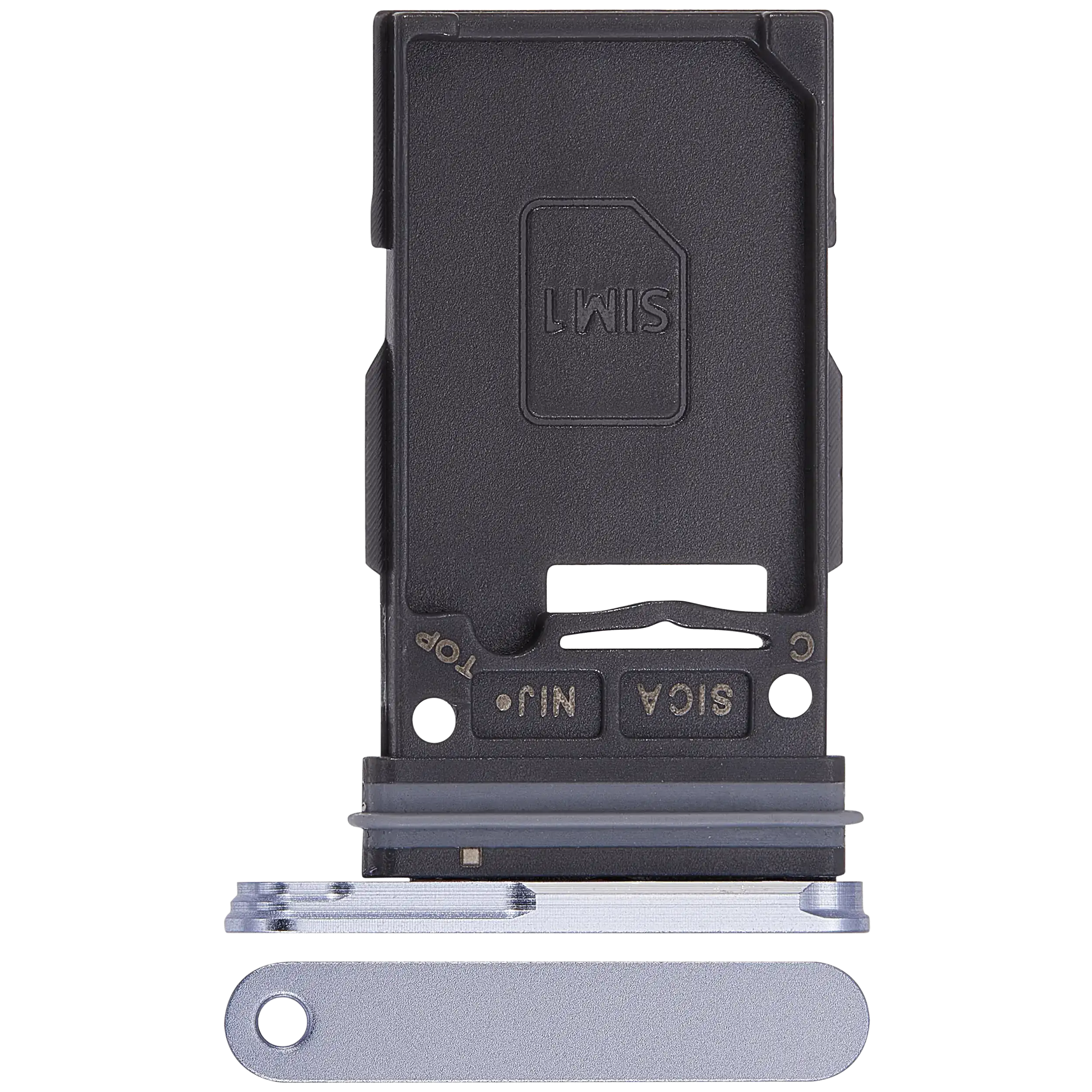 Single SIM Card Tray for Samsung Galaxy S25 / S25 Plus (Premium) (Ice Blue)