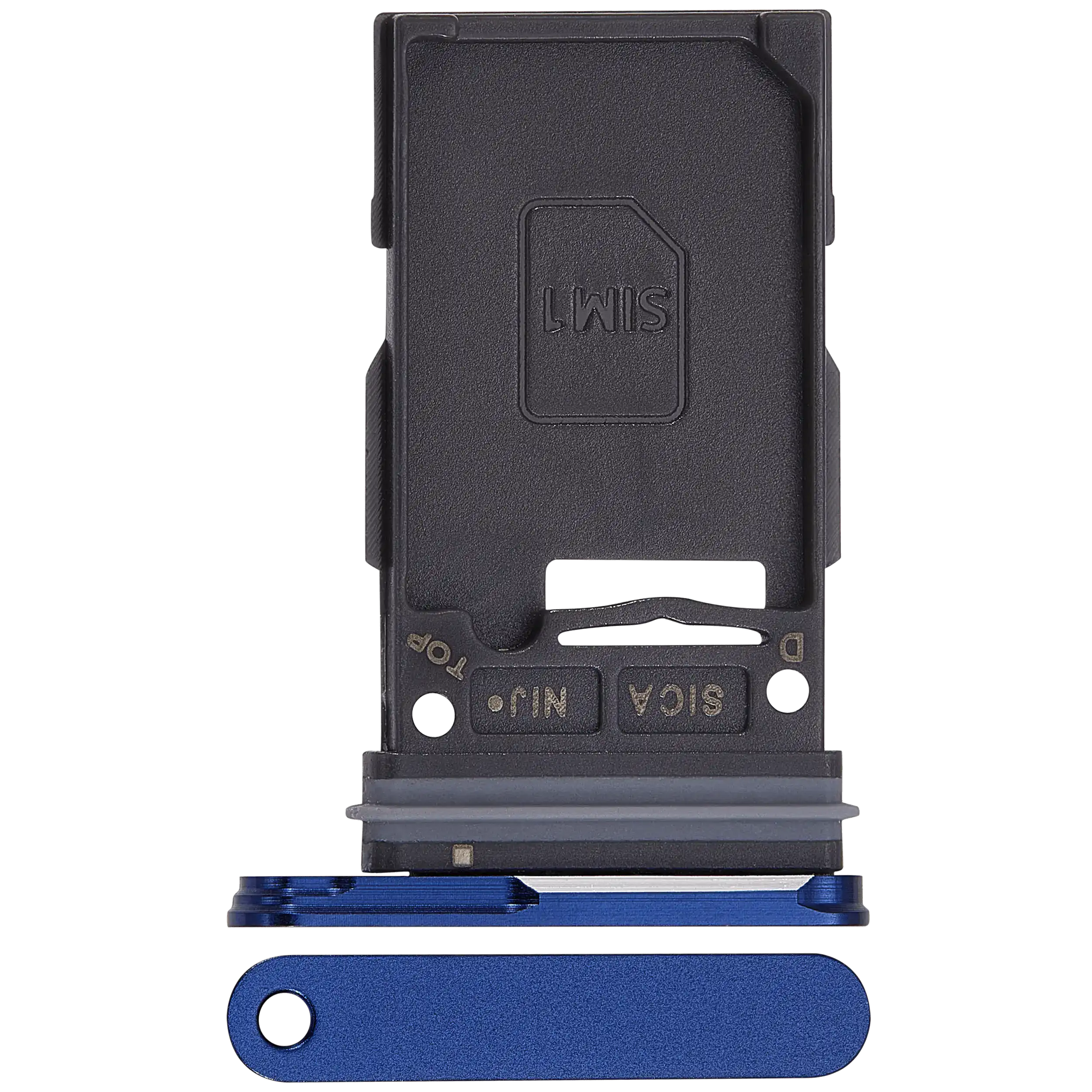 Einzel-SIM-Kartenfach für Samsung Galaxy S25 / S25 Plus (Premium) (Navy)