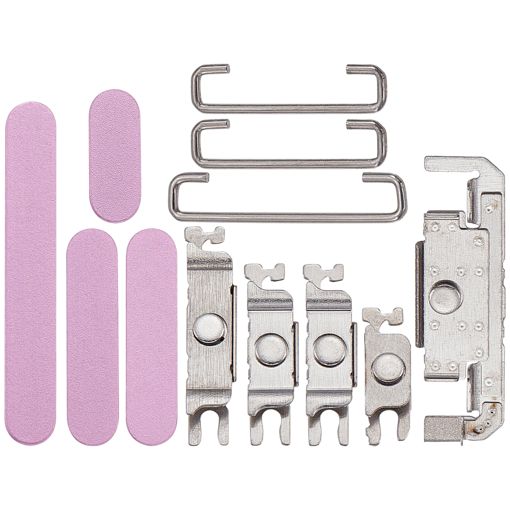 Harte Tasten (Power / Lautstärke / Schalter) für iPhone 16 / 16 Plus (Pink)
