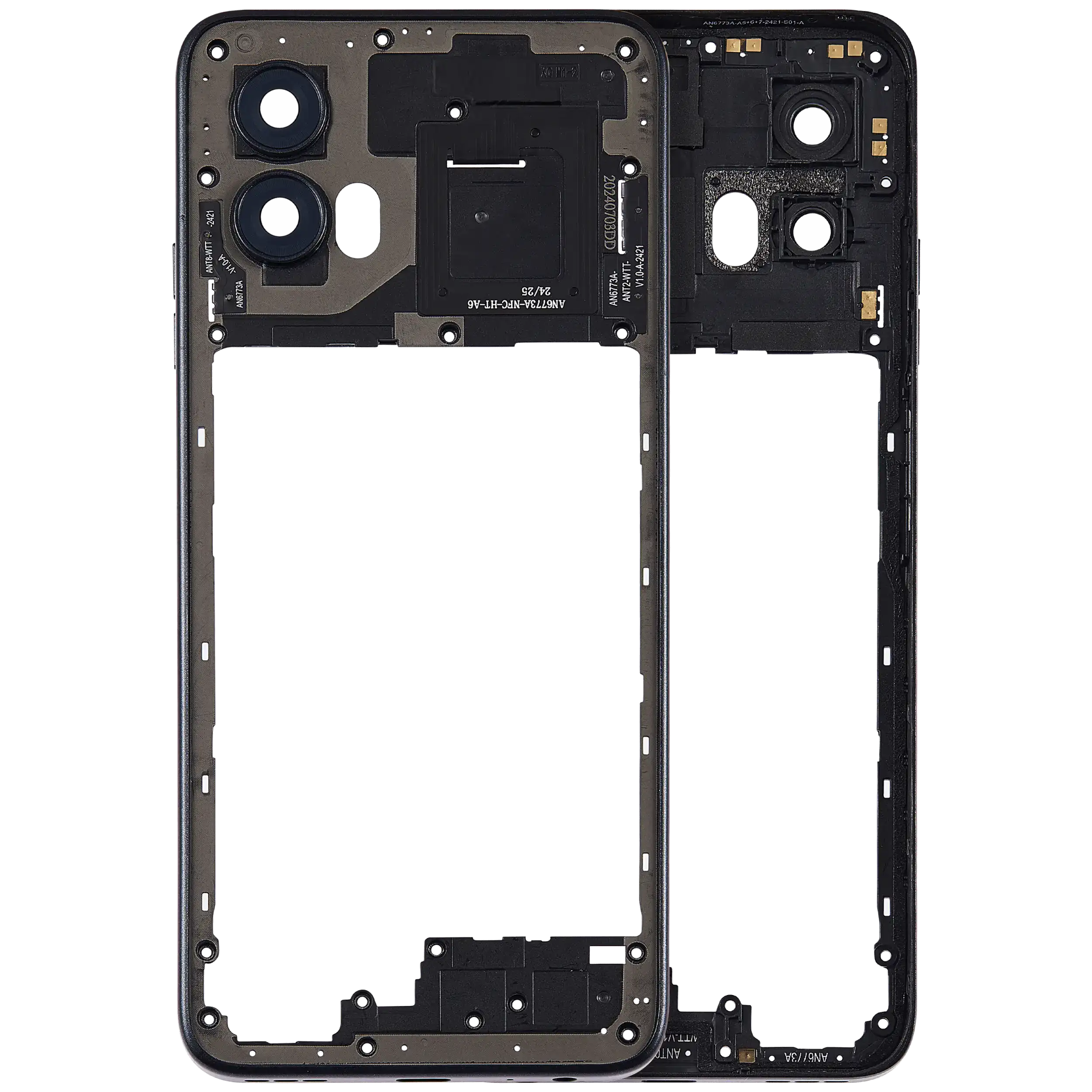 Midframe/Rahmen für Moto G Power 5G (XT2415 / 2024) – Midnight Blue