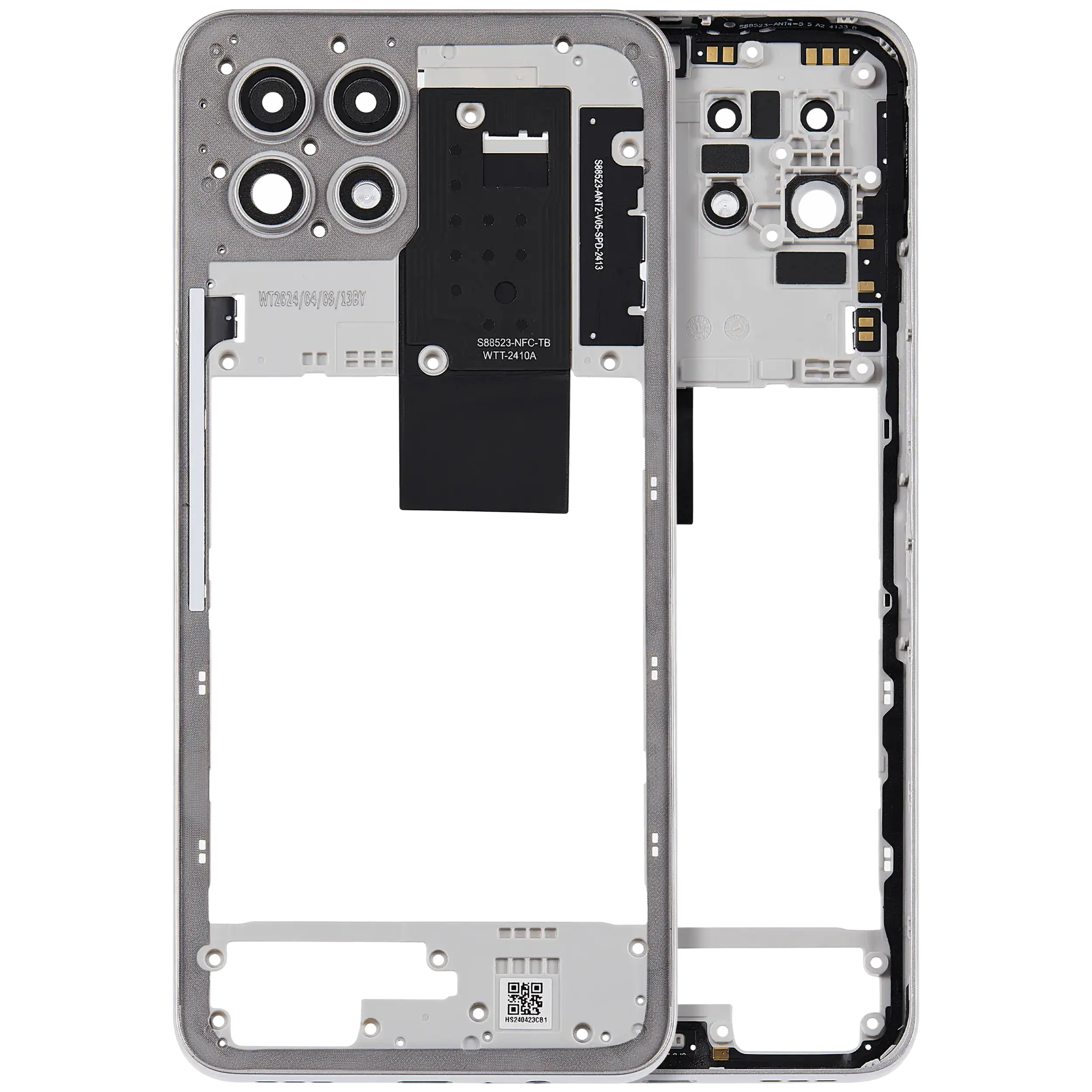 Midframe/Rahmen für T-Mobile Revvl 7 (Arctic Gray)