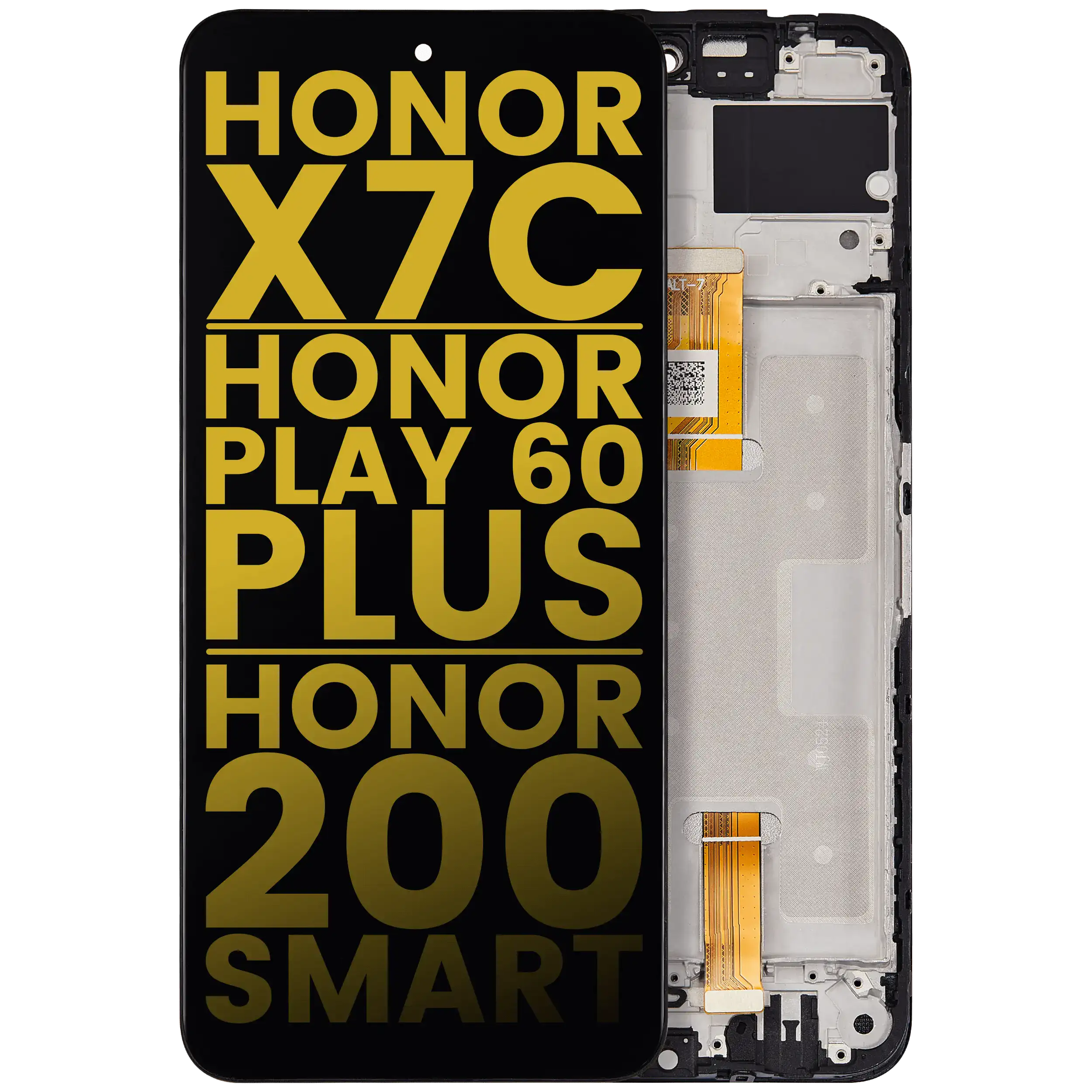 LCD-Display m. Rahmen f. Honor X7c/Play60Plus/200Smart (refurbished)