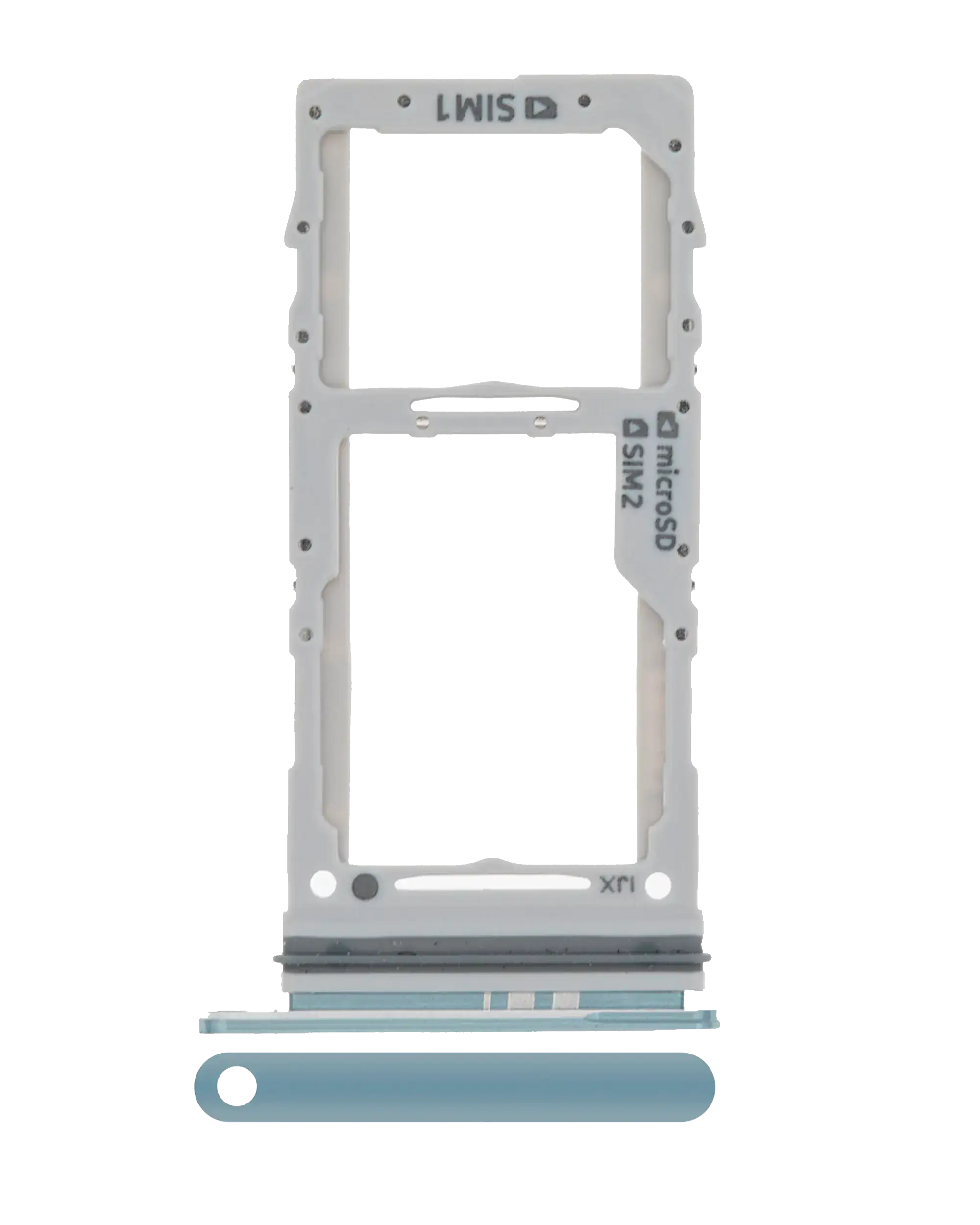 Dual SIM Card Tray for Samsung Galaxy S20 / S20 Plus / S20 Ultra 5G (Cloud Blue)