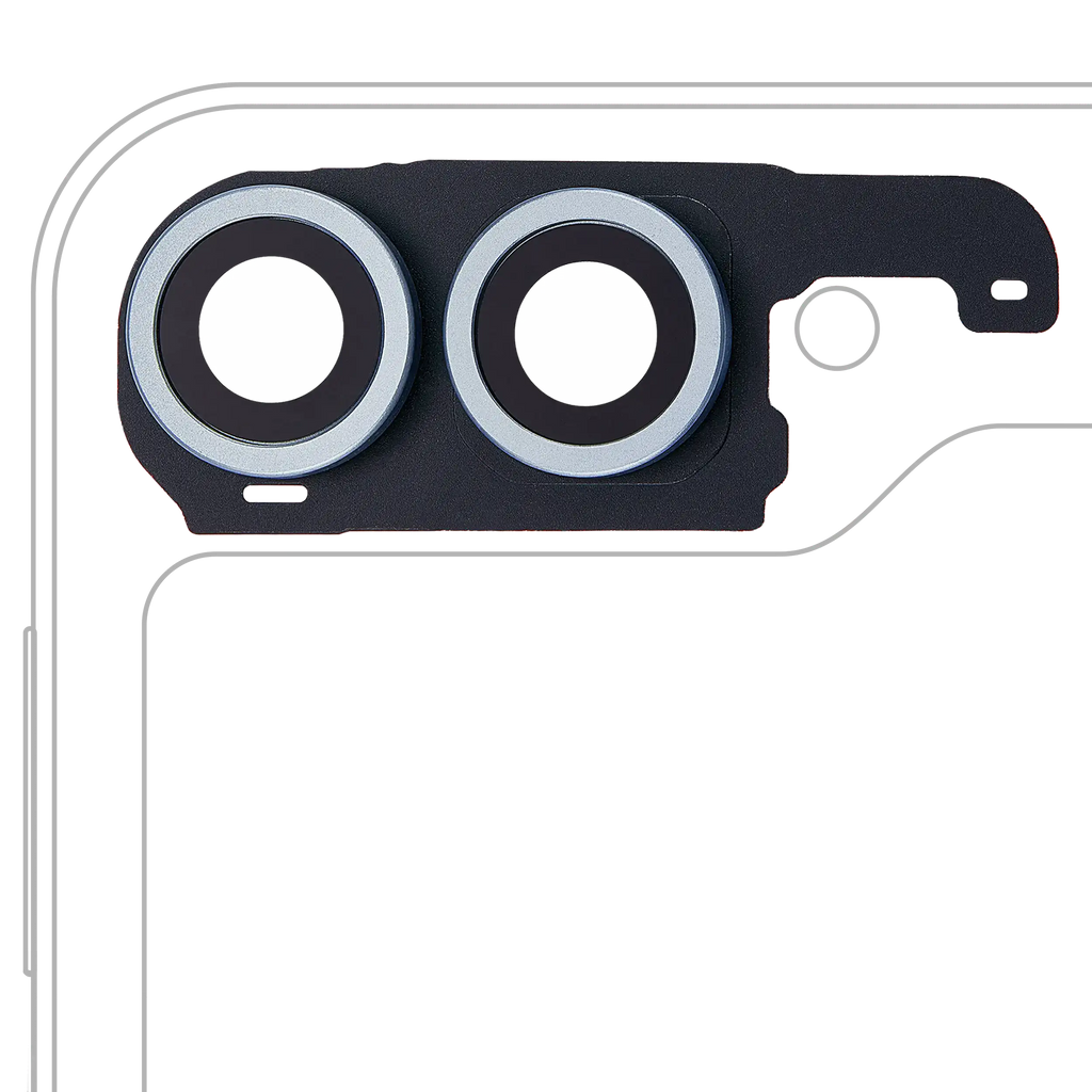 Rear Camera Lens with Cover Ring for Samsung Galaxy Z Flip 6 5G (F741) (Premium) (Blue)