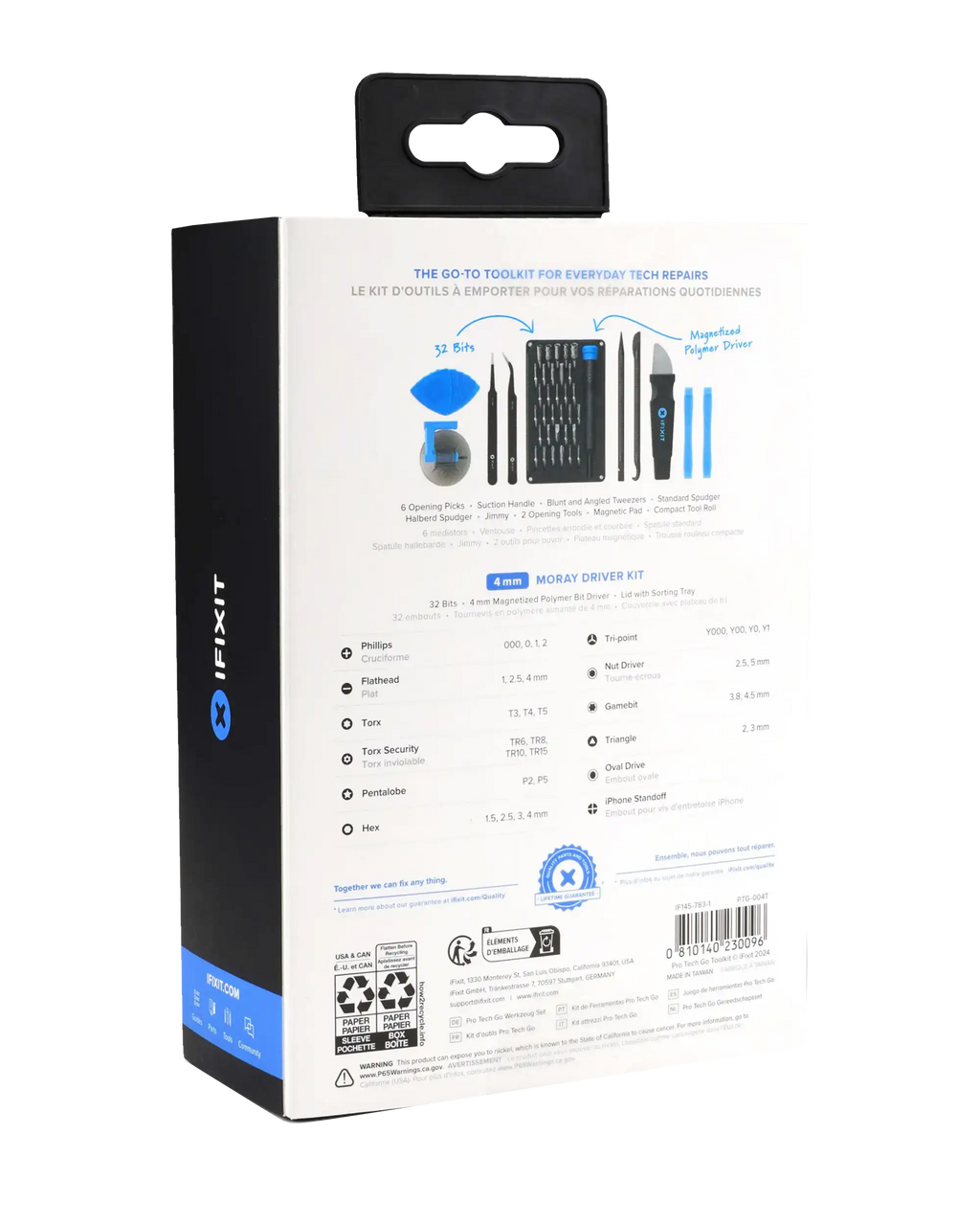 Pro Tech Go Werkzeugset (iFixit)