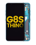 OLED-Display mit Rahmen für LG G8S ThinQ (Refurbished, Mirror Green)