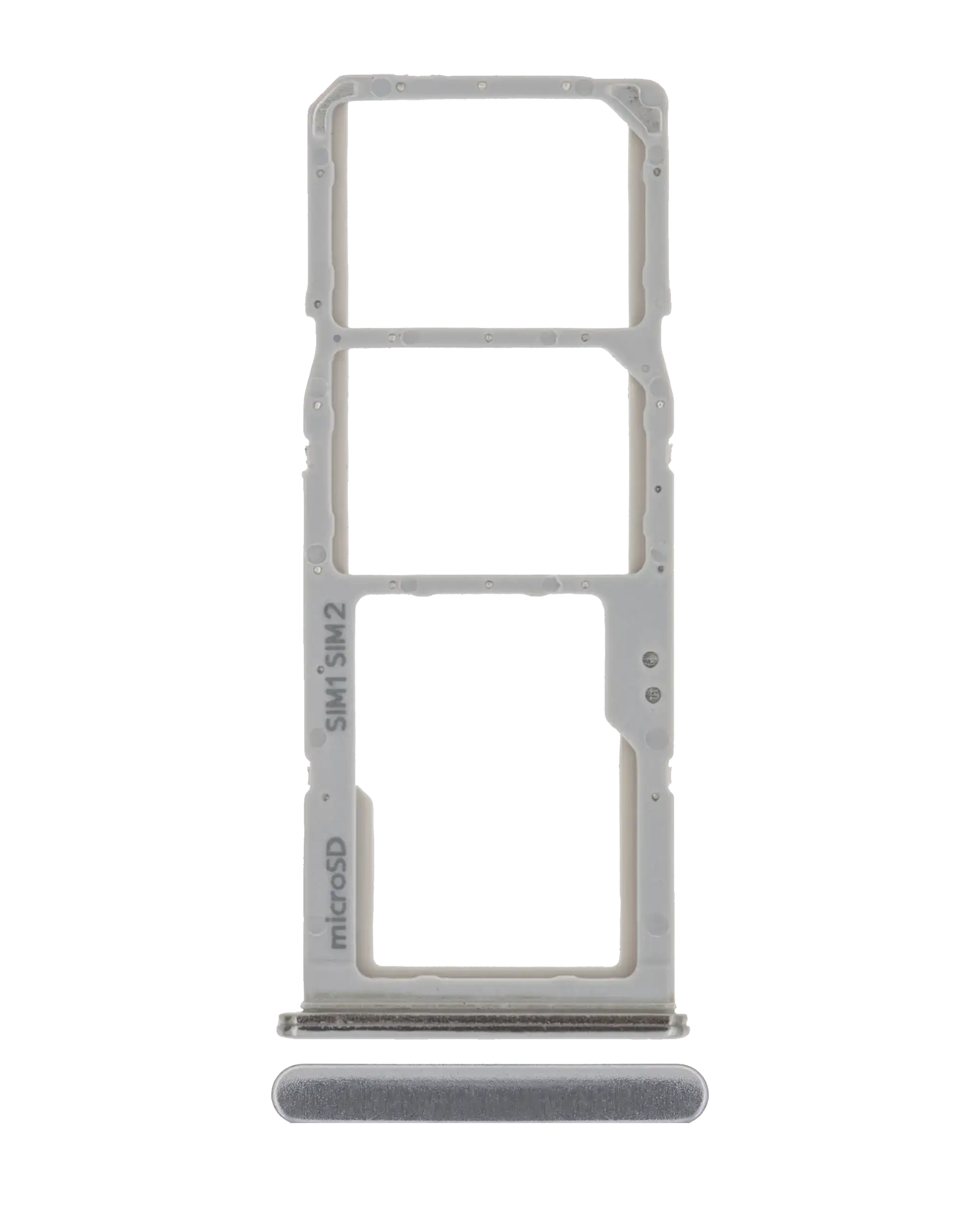 Dual SIM Card Tray for Samsung Galaxy A70 (A705/2019) Silver