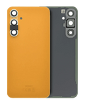 Back cover with camera lens for Samsung Galaxy S23 FE (Service Pack) (Tangerine)