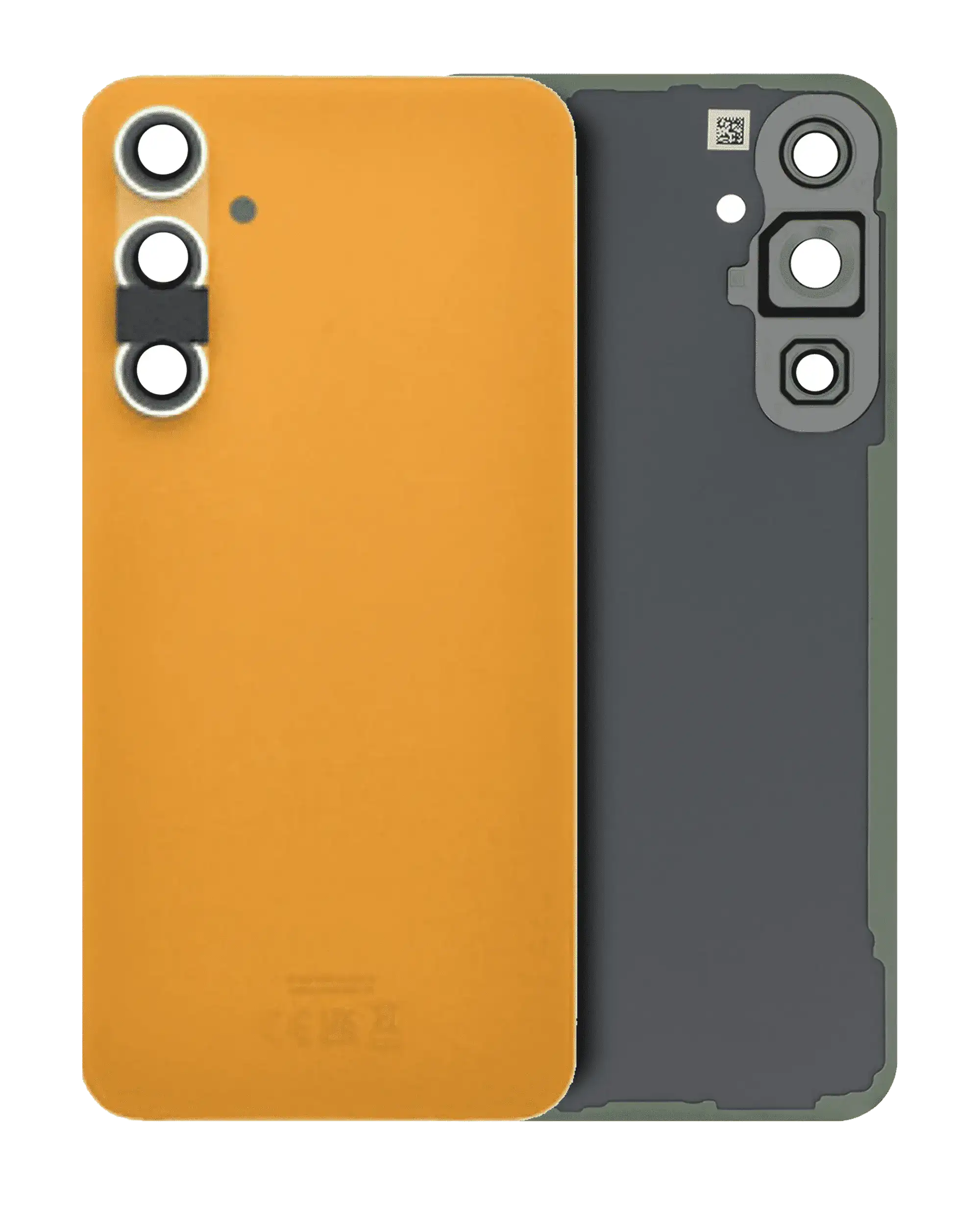Backcover mit Kameralinse für Samsung Galaxy S23 FE (Service Pack) (Tangerine)