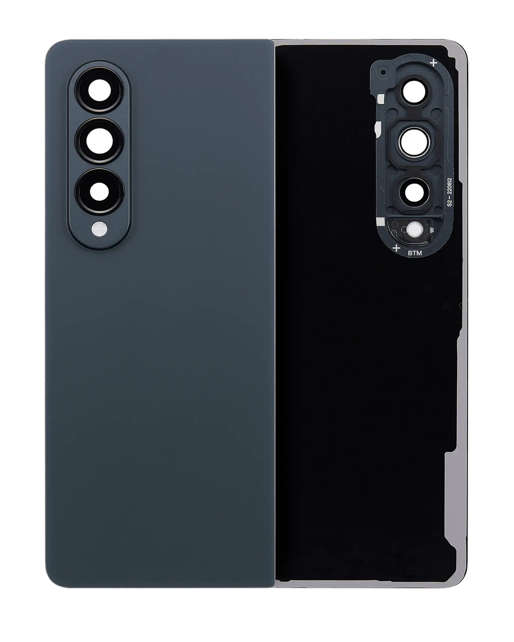 Backcover-Glas Linse für Samsung Galaxy Z Fold 4 (Service Pack) (Graygreen)