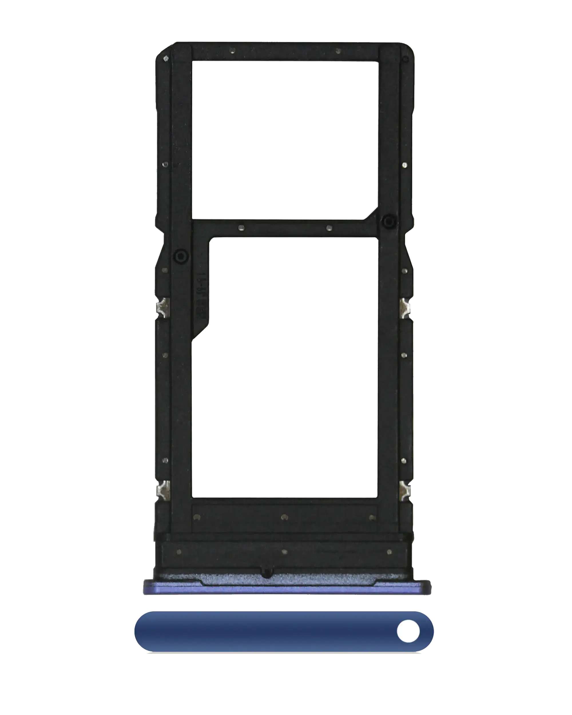 SIM Card Tray for Motorola One 5G (XT2075-1 / XT2075-2 / 2020) (Original OEM) (Prussian Blue)