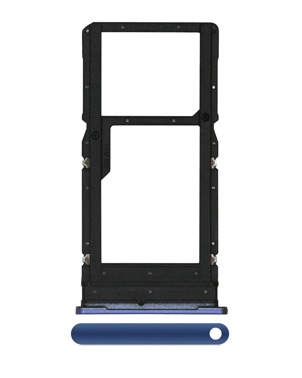 SIM Card Tray for Motorola One 5G (XT2075-1 / XT2075-2 / 2020) (Original OEM) (Prussian Blue)