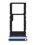 SIM Card Tray for Motorola One 5G (XT2075-1 / XT2075-2 / 2020) (Original OEM) (Prussian Blue)