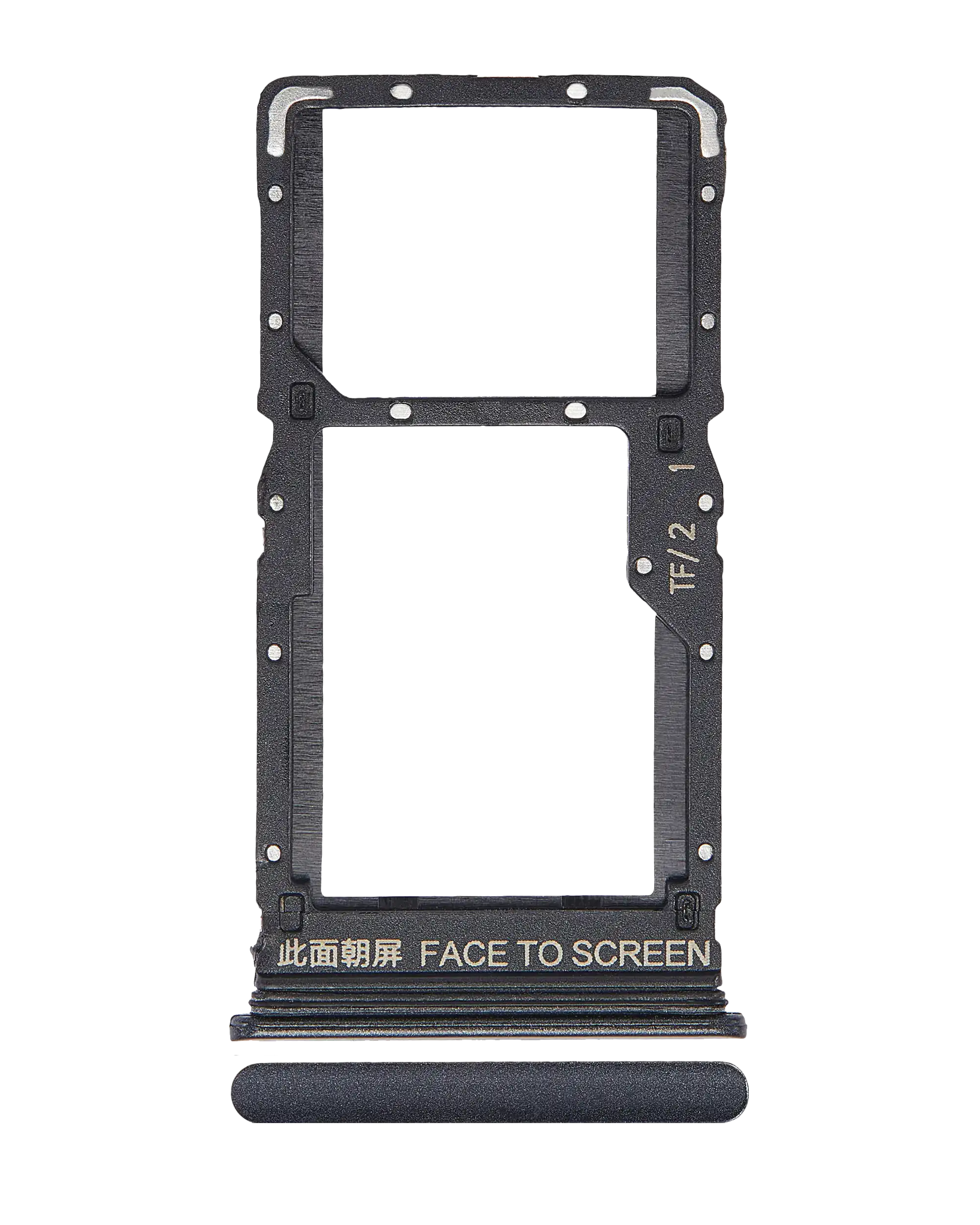 Dual-SIM-Kartenfach für Xiaomi Redmi Note 10 5G (Graphite Grau)