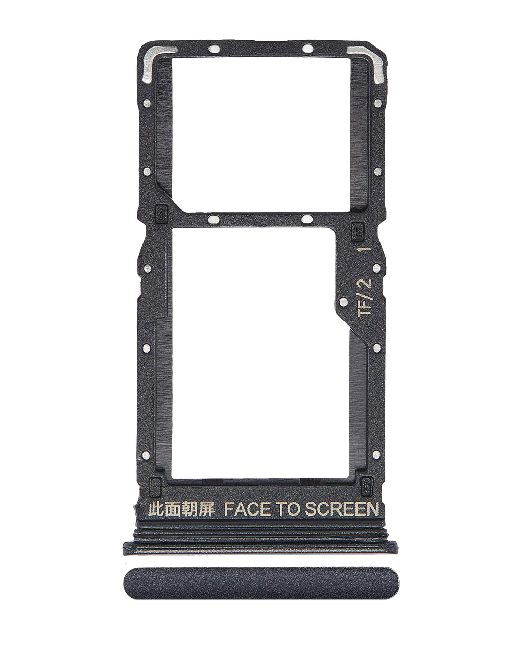 Dual-SIM-Kartenfach für Xiaomi Redmi Note 10 5G (Graphite Grau)
