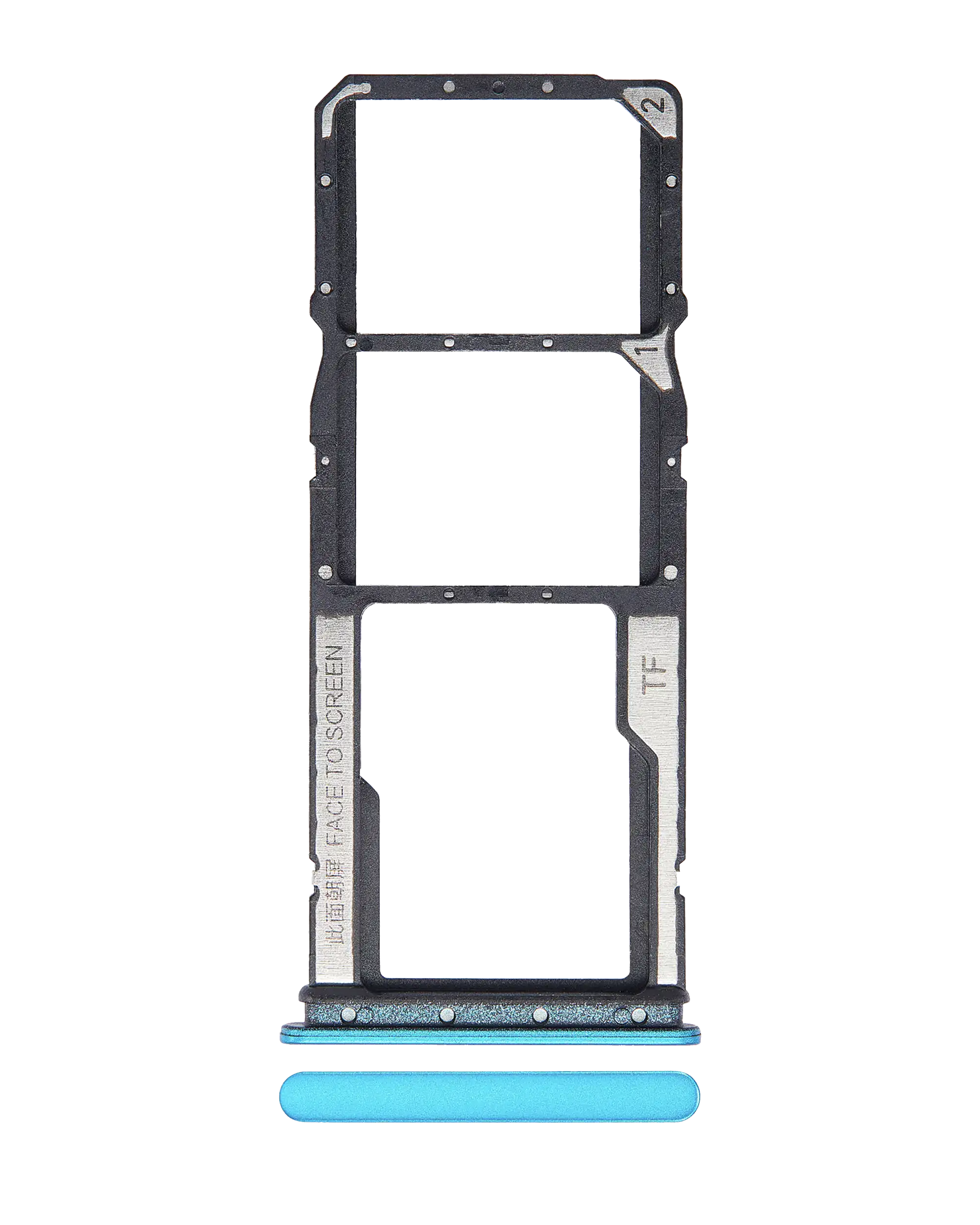 Dual-SIM-Kartenfach für Xiaomi Redmi 9C / 9A (Grün)