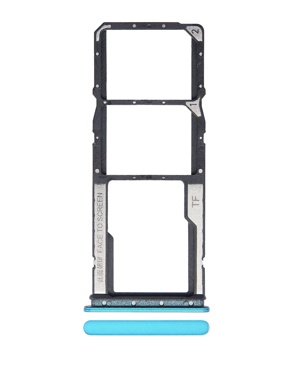 Dual-SIM-Kartenfach für Xiaomi Redmi 9C / 9A (Grün)