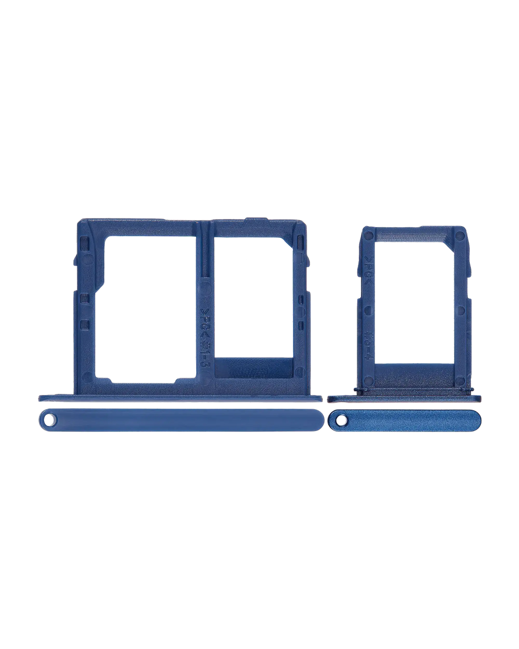 SIM-Karten-Tray für Samsung Galaxy A6 (A600/2018) und A6 Plus (A605/2018) (Blau)
