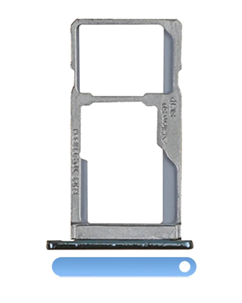 SIM-Fach für Motorola Moto G6 Play/G6 Forge Blau