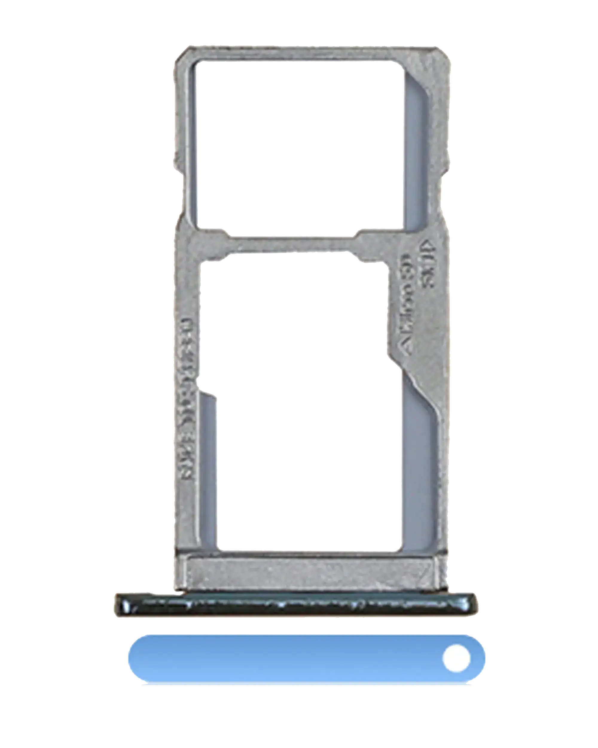 SIM-Fach für Motorola Moto G6 Play/G6 Forge Blau