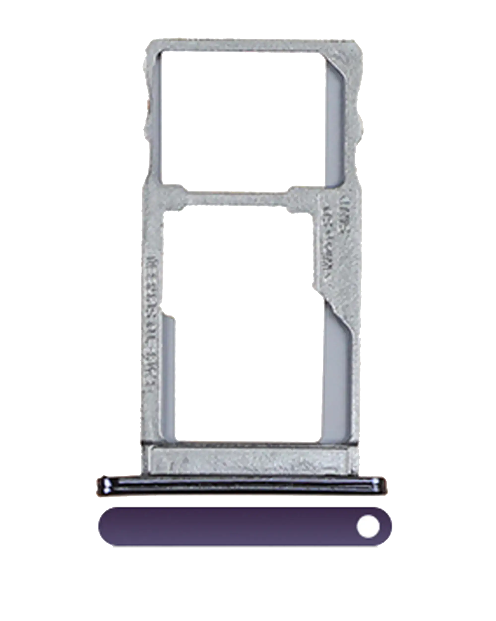 Einzelnes SIM-Fach f. Motorola Moto G6 Play/Forge Lila