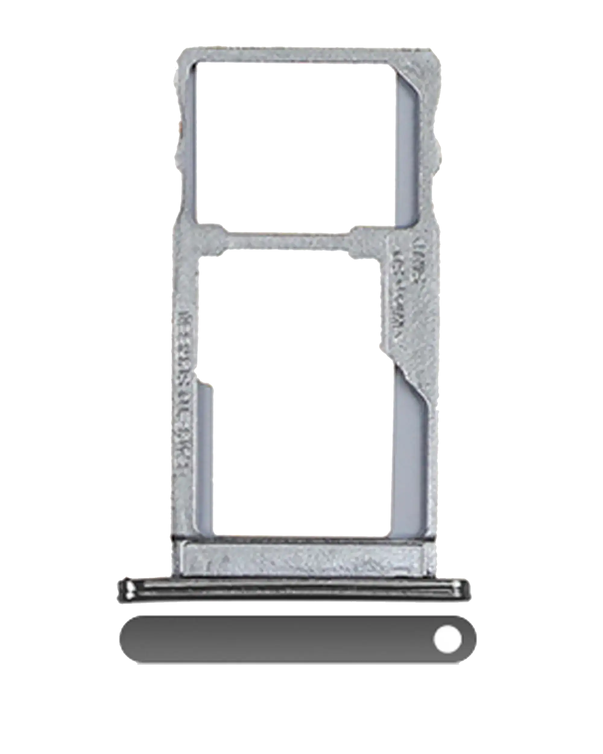 Einzel-SIM-Kartenfach für Motorola Moto G6 Play/G6 Forge Schwarz