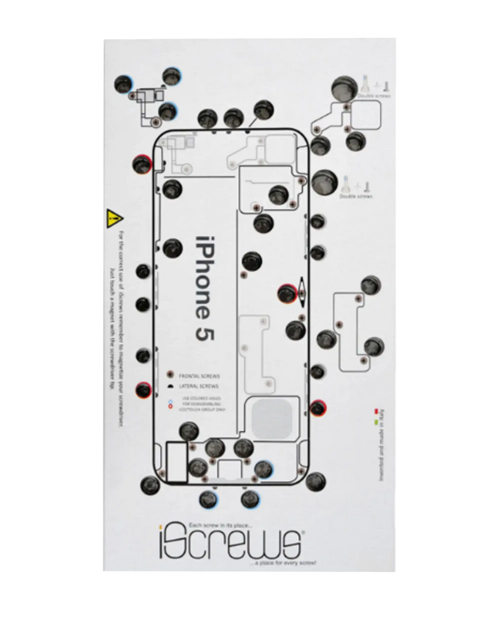 iScrews Positionsmatte für iPhone 5