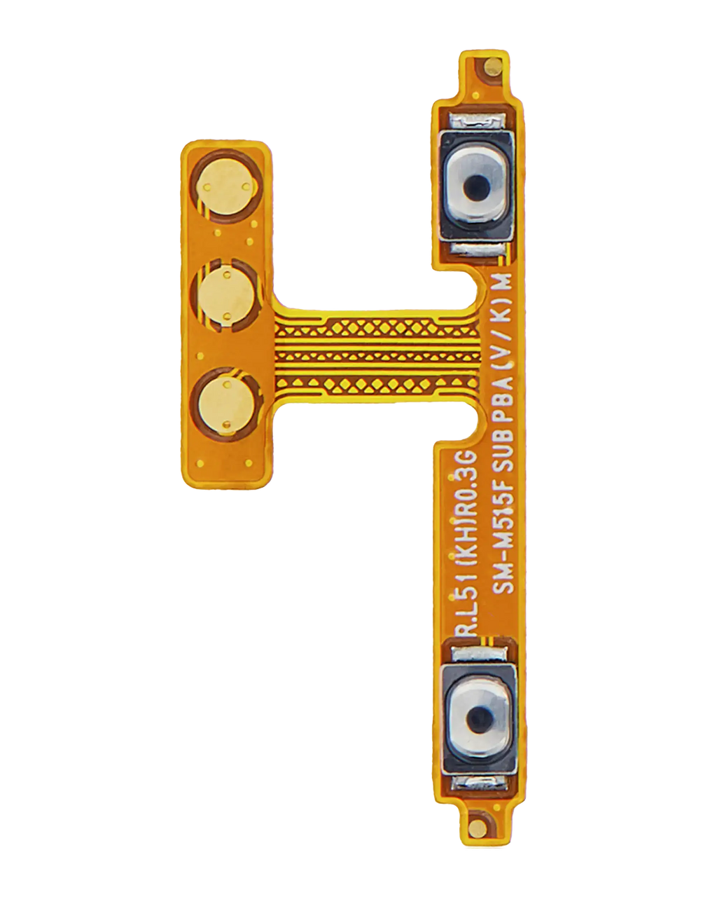 Volume Button Flex Cable for Samsung Galaxy A32 5G (A326 / 2021), M51 (M515F / 2020), A13 5G (A136 / 2021) and A13 4G (A135 / 2022)