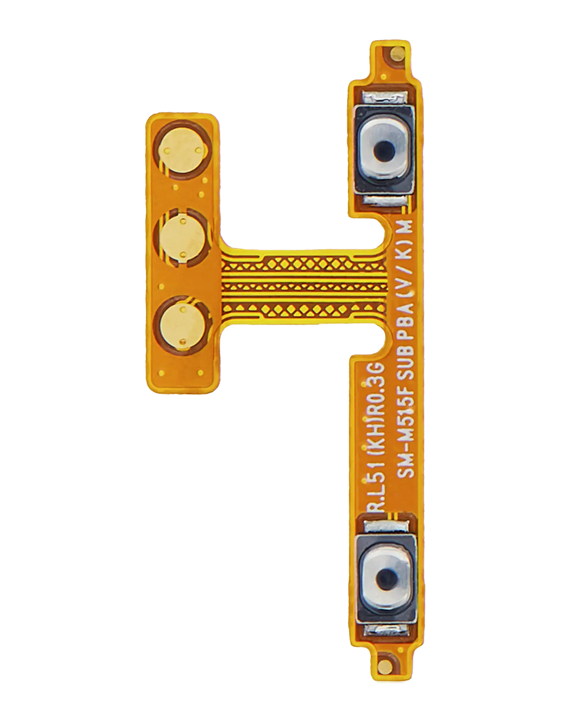 Volume Button Flex Cable for Samsung Galaxy A32 5G (A326 / 2021), M51 (M515F / 2020), A13 5G (A136 / 2021) and A13 4G (A135 / 2022)