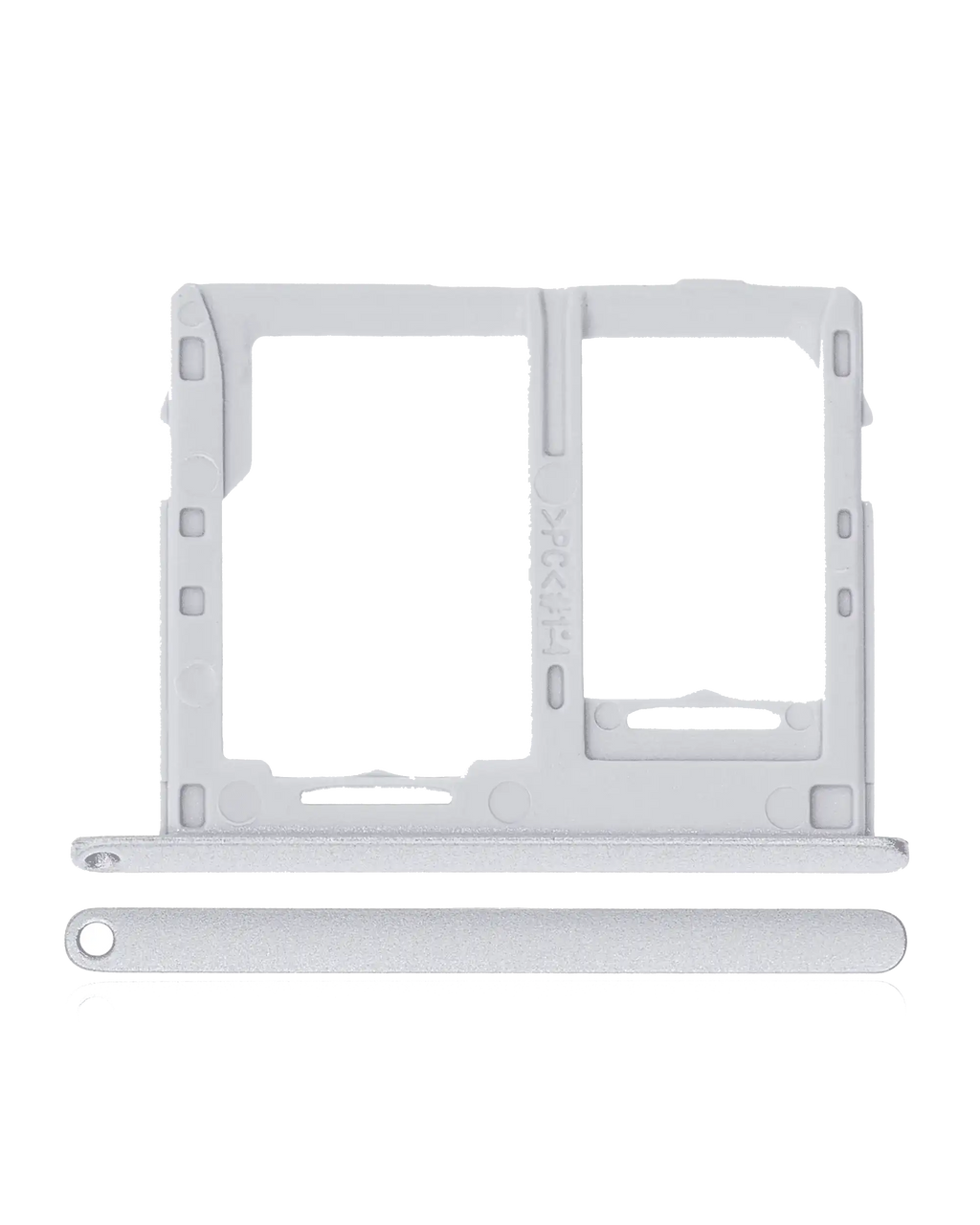 Dual SIM-Kartenfach für Samsung Galaxy Tab A 10.1" (T517 / T515) (2019) (Silber)
