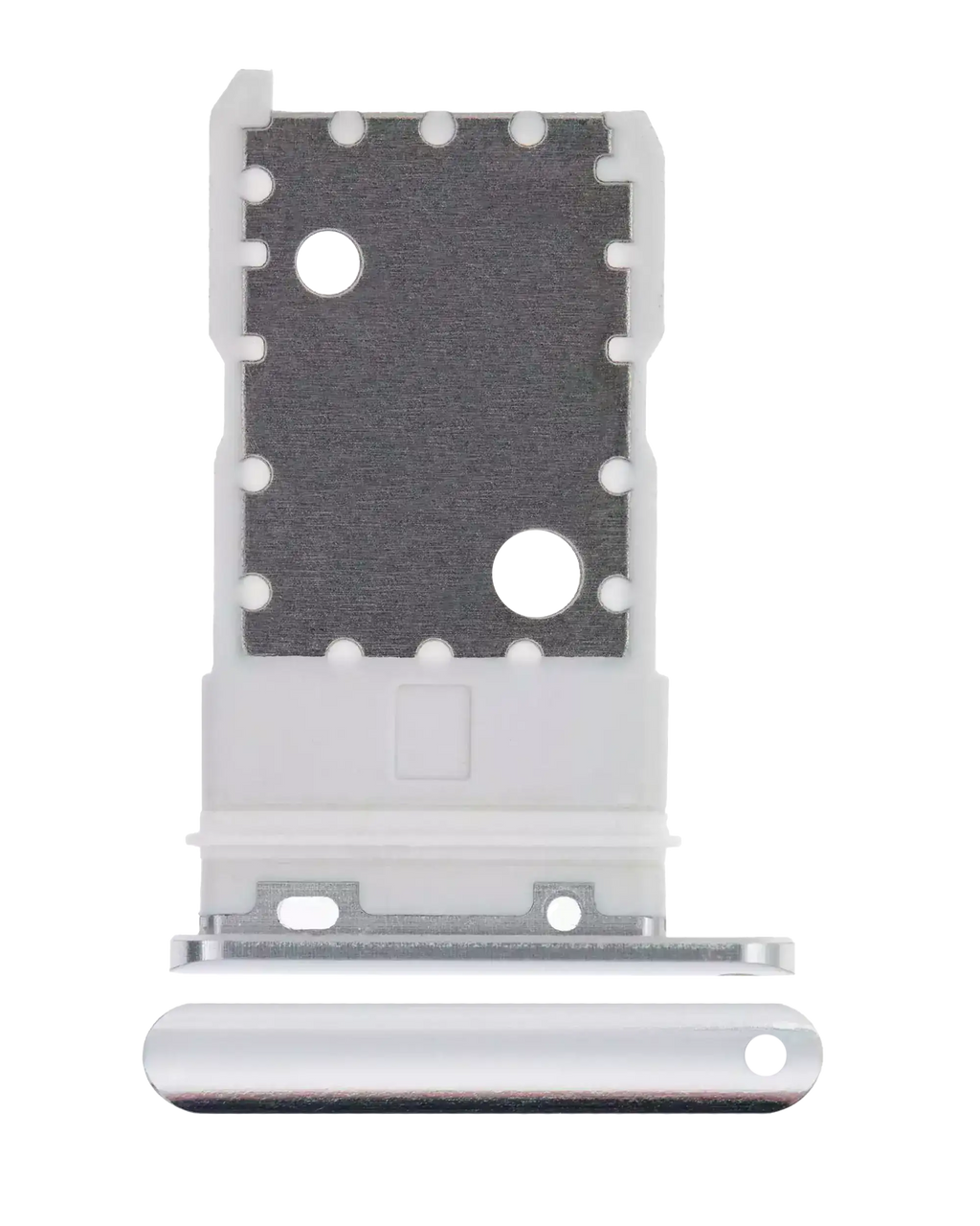 SIM Card Tray for Google Pixel 3 (Original OEM) (Clearly White)