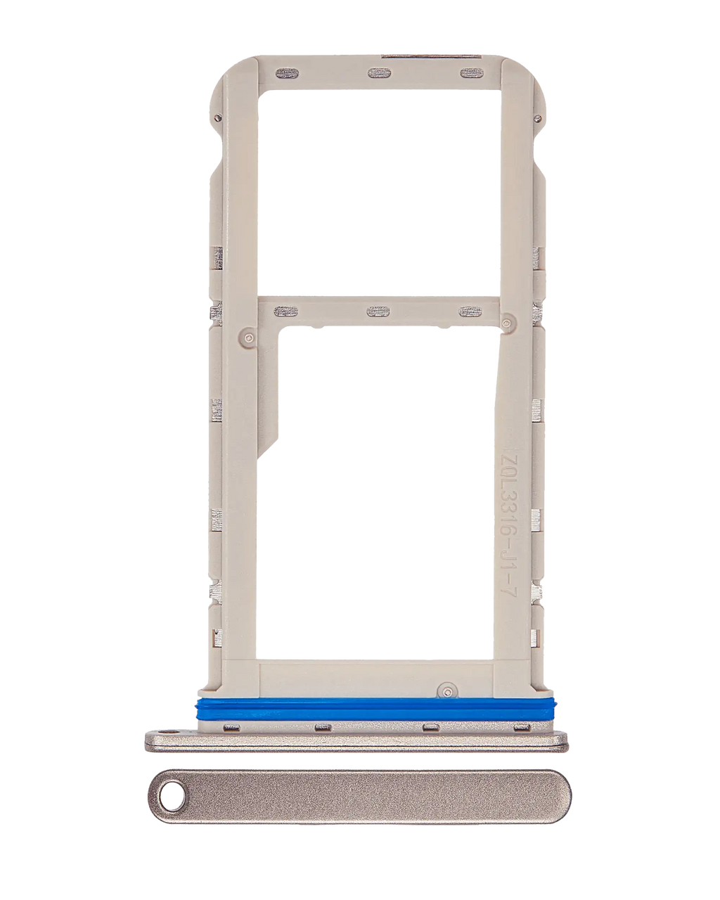 SIM Card Tray for Motorola Moto G40 Fusion (XT2147-1 / 2021) (Frosted Champagne)