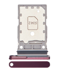 Dual SIM Card Tray for Samsung Galaxy Z Fold 4 (F936) (Burgundy)