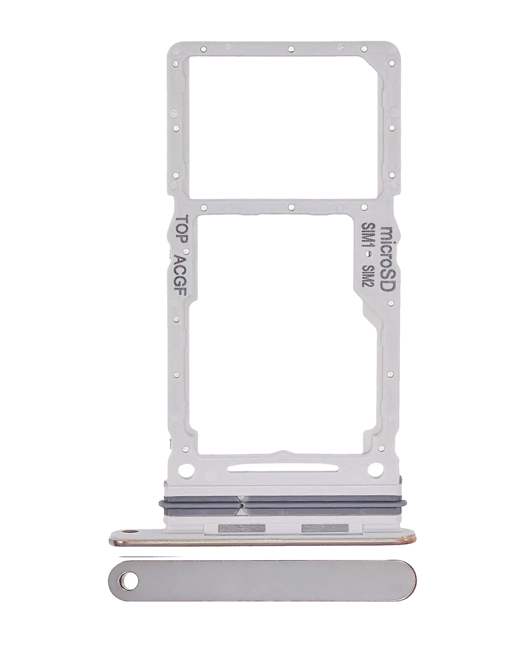 Dual-SIM Card Tray for Samsung Galaxy A73 5G (A736 / 2022) (White)
