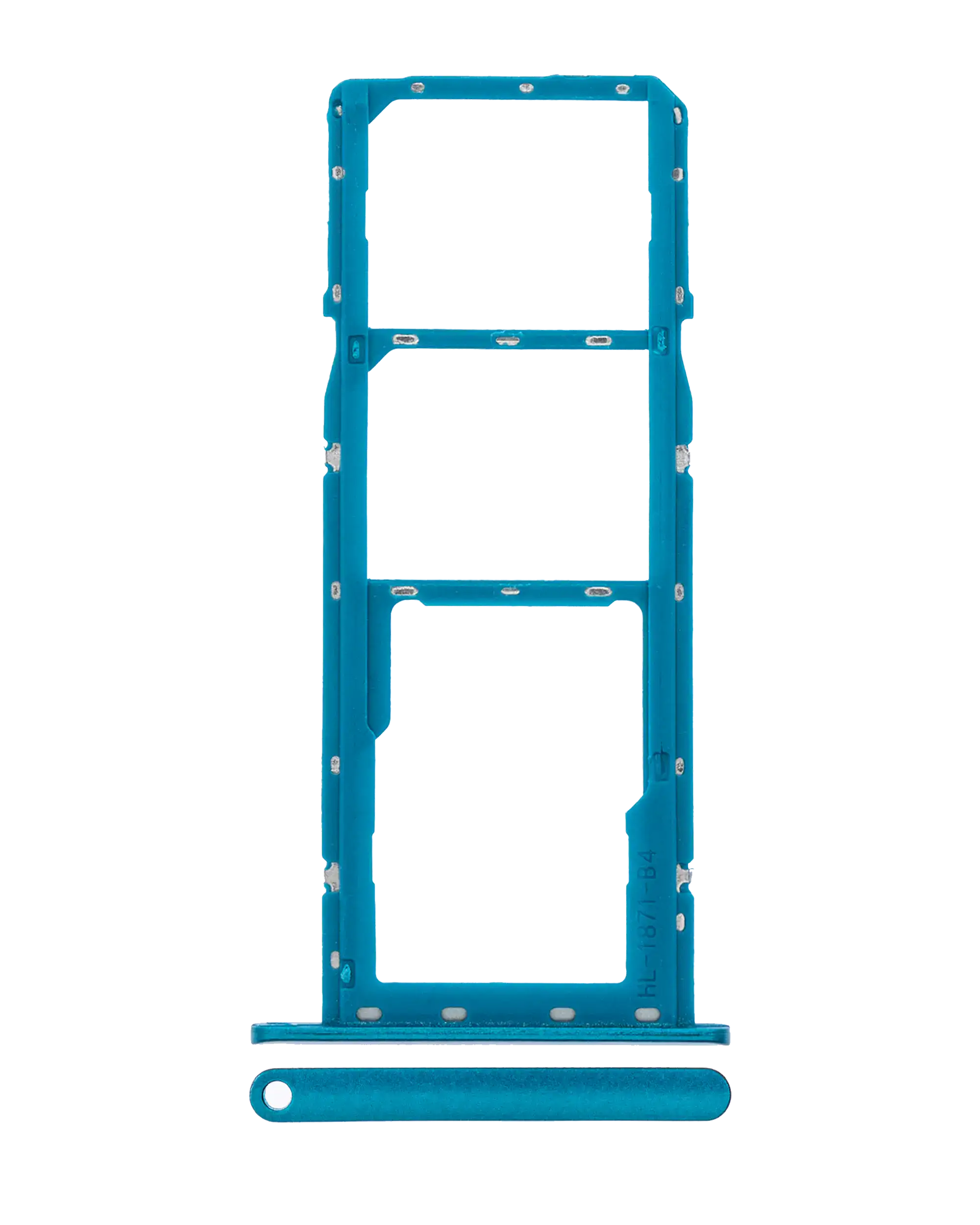 Dual SIM Card Tray for Samsung Galaxy A01 (A015 / 2020) - Green