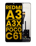 LCD-Display ohne Rahmen für Xiaomi Redmi A3 / A3x / Poco C61 (Refurb.) ()