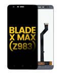 LCD Display without Frame for ZTE Blade X Max (Z983) (Refurbished) (Black)