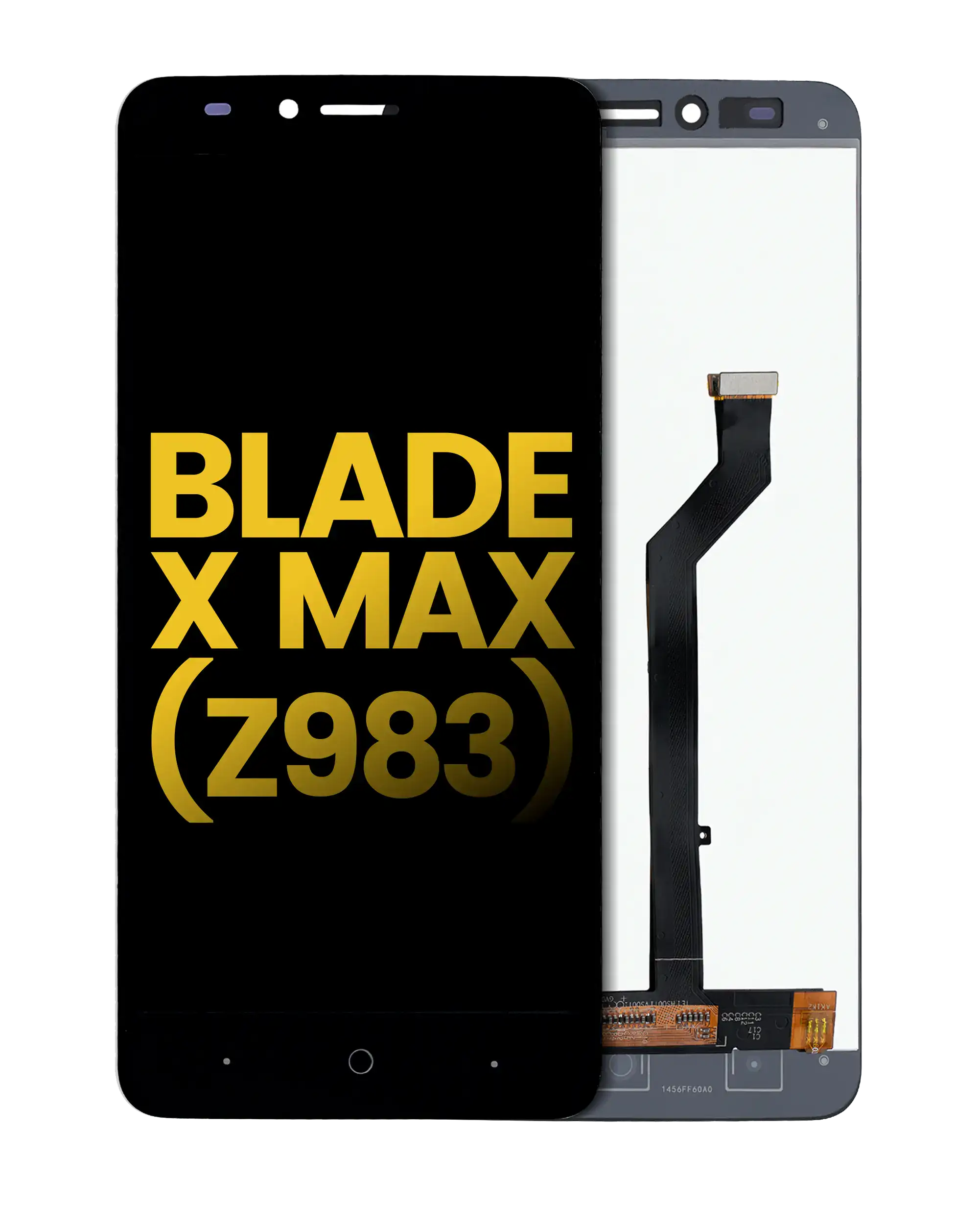 LCD Display without Frame for ZTE Blade X Max (Z983) (Refurbished) (Black)