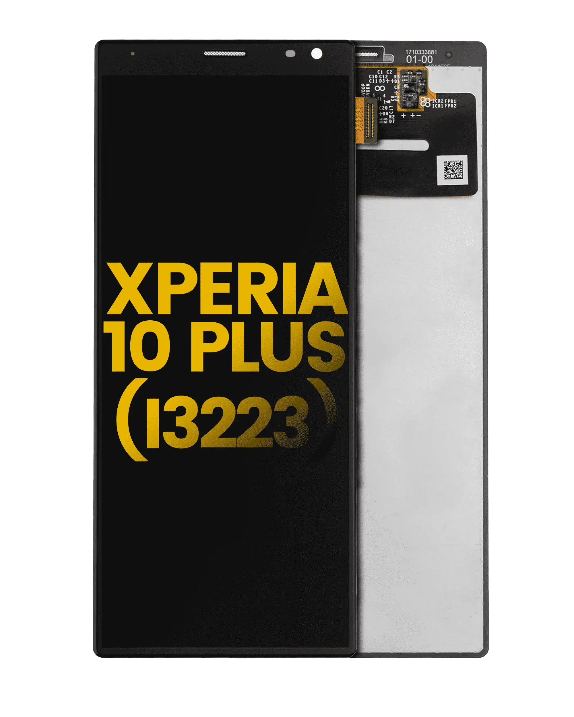 LCD Display No-Frame for Sony Xperia 10 Plus (I3223) (Refurbished) (Black)